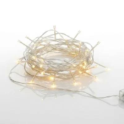 Produktbild von Lichterkette mit 30 LED in warm weiß - 300 cm - Weihnachts Tischlichterkette