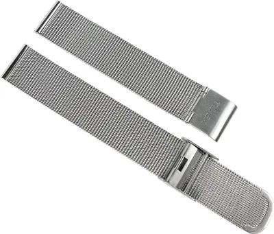 Produktbild von Timex | Uhrenarmband Milanaise Edelstahl 16mm silbern | TW2R36200