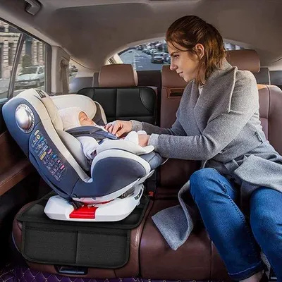 Produktbild von Famanu Kindersitzschutz Universal - Schwarz