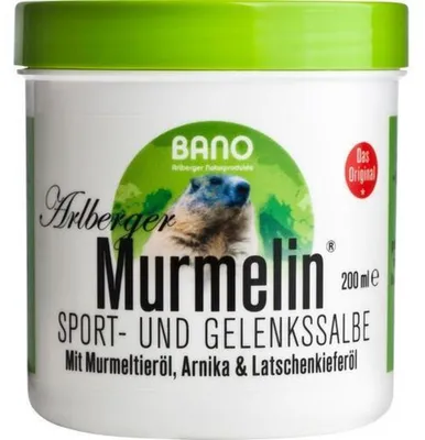 Produktbild von MURMELIN Arlberger Murmeltiersalbe 200ml PZN 13834882