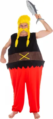 Produktbild von Verleihnix Kostüm Fischhändler aus Asterix & Obelix für Herren