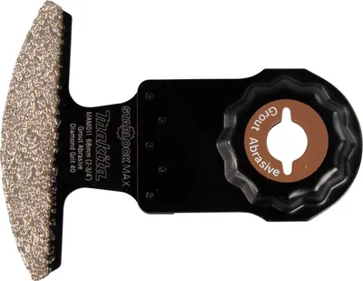 Immagine prodotto di Lama Makita RIFF per taglio a tuffo, 68 mm Starlock Max - K40 - Diamante - MAM011 - Malta / colla per piastrelle / calcestruzzo