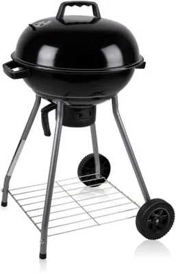 Productafbeelding van Barbecue - Kogelbarbecue - BBQ - met Deksel - Ø 45 cm - Houtskool
