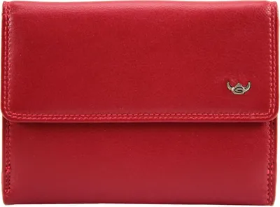 Produktbild von Golden Head Leder Geldbörse Polo RFID Protect Ladies Purse Wallet Red rot