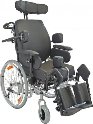 Produktbild von Multifunktionsrollstuhl TMM 41-46Sitzbreite 41-46cm, Farbe silber
