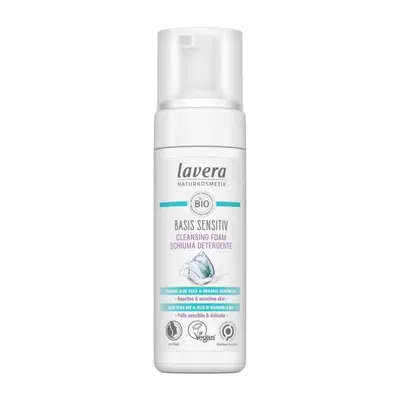 Obrázek produktu pro lavera Basis Sensitiv Čisticí pleťová pěna 150 ml