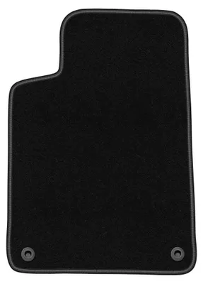 Image de Tapis conducteur en moquette pour Peugeot 607 1999-2010 (berline) – 1 pièce, noir, sur mesure – Wielganizator BASIC