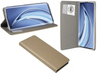 Immagine prodotto di cofi1453 Custodia a libro "Smart" compatibile con XIAOMI MI 10 cover per telefono cellulare custodia protettiva con funzione di supporto, slot per carte di credito oro