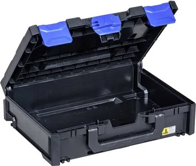 Image de allit Boîte de rangement EuroPlus MetaBox 118 noir/bleu