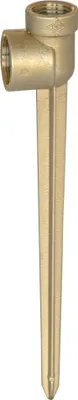 Zdjęcie produktu dla Trzpień wtykowy zraszacza GEKA; gwint G 1/2" x gwint G 3/4" 170mm MS