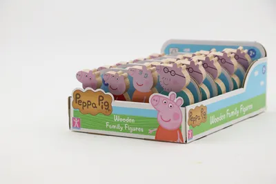 Produktbild von Dřevěné figurky rodiny Prasátko Peppa