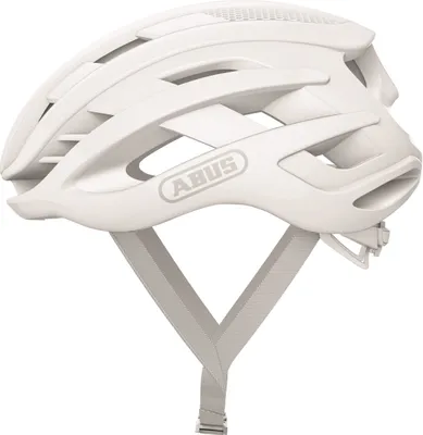 Produktbild von ABUS Rennradhelm AirBreaker - High-End Fahrradhelm für den professionellen Radsport - für Jugendliche und Erwachsene - Helm für Damen und Herren - Pure White, Größe L