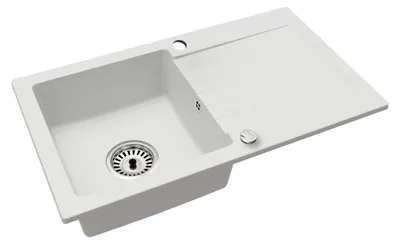 Produktbild von Granitspüle Faizee Home Granitspüle Alisha Weiß