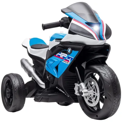 Obrázok produktu pre Detská motorka Fortuna Lai, elektrická motorka, svetlomety, 3 hudobné režimy, pre deti od 1,5 do 5 rokov, modrá, 82,5 x 42 x 54 cm