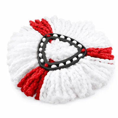 Produktbild von MidGard 1x Wischmopp Ersatzmopp Ersatz-Mopp geeignet für Vileda Turbo 2in1 EasyWring&Clean, Ersatzkopf aus Mikrofaser für auch empfindlichen Boden