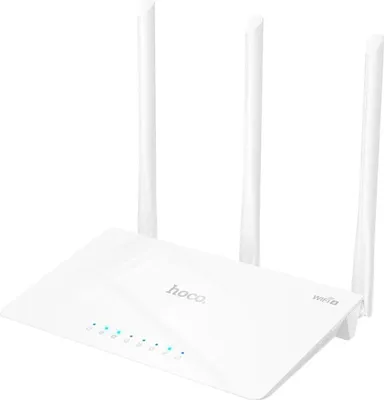 Zdjęcie produktu dla Router bezprzewodowy Hoco WiFi4 HI30 biały