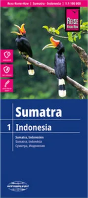 Produktbild von Reise Know-How Landkarte Sumatra (1:1.100.000) - Indonesien 1