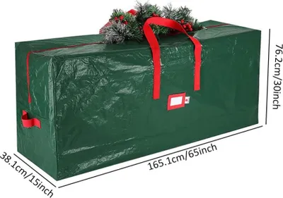 Zdjęcie produktu dla Torba na choinkę Holiday Storage Case Wodoodporna torba zapinana na zamek błyskawiczny z uchwytami do przenoszenia