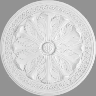 Produktbild von PROVISTON | Stuckrosette | Polystyrol | Durchmesser 470 mm | Weiß | Deckenrosette