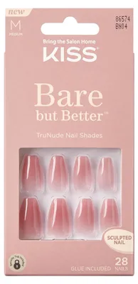 Image de KISS Ongles artificiels Bare but Better M BN04C M