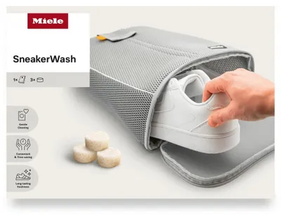 Obrázok produktu pre Miele 12850790, Taška na pranie, Každá značka, Textil, Sieťovina, Šedá, 1 kusov