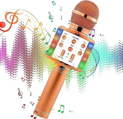 Obrázek produktu pro Dětský mikrofon pro karaoke, dynamický, od 4 let