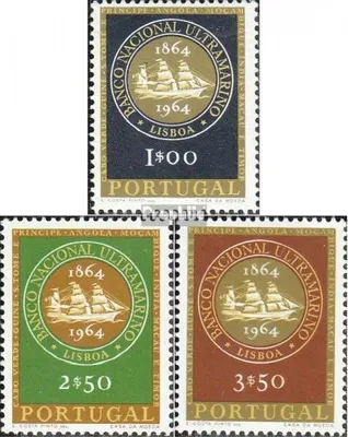 Produktbild von Briefmarken Portugal 1964 Mi 957-959 (kompl.Ausg.) postfrisch Überseebank
