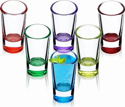 Obrázek produktu pro Sklenice na panáky/panáky – sada – 6 kusů – 28 ml – pro bar a párty