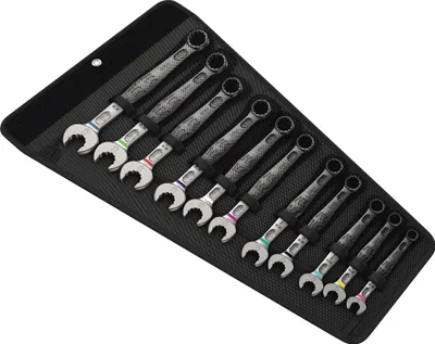 Produktbild von Wera 6003 Joker 11 Set 1 Ringmaulschlüssel Maulschlüssel 05020231001 11 teilig