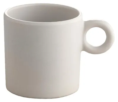 Produktbild von Alessi - Dressed en Plein Air Mokka-Obertasse 7 cl aus Melamin, hellgrau