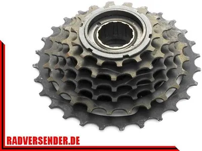 Produktbild von Zahnkranz 6-fach Fahrrad Schraubkranz 14-28 Zähne Ritzel Packet Schaltung