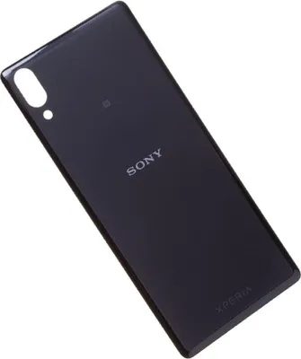 Produktbild von Original Sony Xperia L3 Akkudeckel Backcover Schwarz Akzeptabel