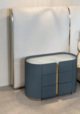 Image de Table de chevet design Table de chevet en bois Chambre à coucher Table d'appoint Nouveau