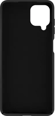 Produktbild von Avizar, Halbsteife Silikon Handyhülle für Samsung Galaxy A12, Soft Touch, Schwarz