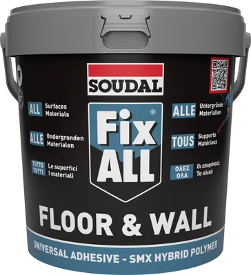Produktbild von Soudal Flächenklebstoff Fix All Floor & Wall 4 kg