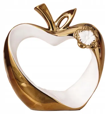 Productafbeelding van PORSELEIN SCHATBEELDJE APPEL DECORATIEF ELEGANT HUISDECORATIE voor vrouw