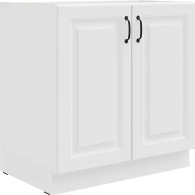 Produktbild von Unterschrank 80 cm Stilo Weiss Küchenzeile Küchenblock Küche Einbauküche