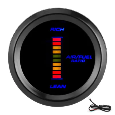 Obrázek produktu pro Univerzální měřič poměru vzduchu a paliva Modrý LED displej 52 mm Dia Car Instrument