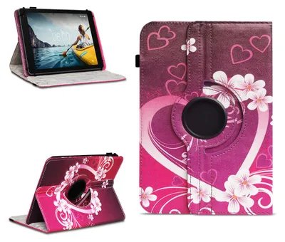 Produktbild von Tablet Tasche für Doogee T30 / S / SE / E / Pro Hülle Schutzhülle 360° Drehbar CaseFarben:Motiv 2