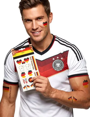 Immagine prodotto di Germania adesivi per tatuaggi in costume accessorio ventaglio articolocolorante -