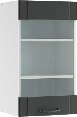 Produktbild von Küchenglasschrank Vicco Fame-Line Anthrazit Landhaus 40 cm, Model 36028