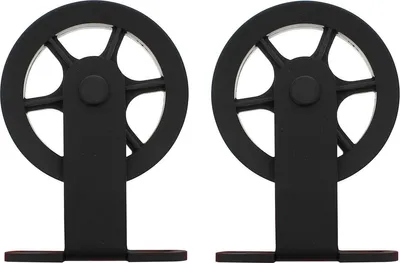 Zdjęcie produktu dla Zestaw kółek Wheel Top, 2 sztuki, 170 mm, matowa biel