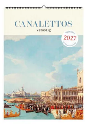 Produktbild von Canalettos Venedig. Wandkalender 2027