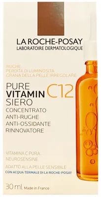 Productafbeelding van La Roche-Posay - C12 Pure Vitamine Serum - Geconcentreerd serum tegen rimpels, 30 ml