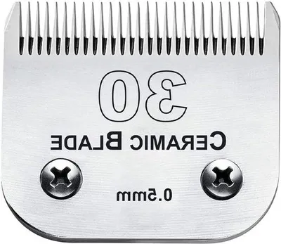 Obrázek produktu pro Nůžky na srst psů – čepel z keramiky a nerezové oceli (10 kusů, 15 mm)
