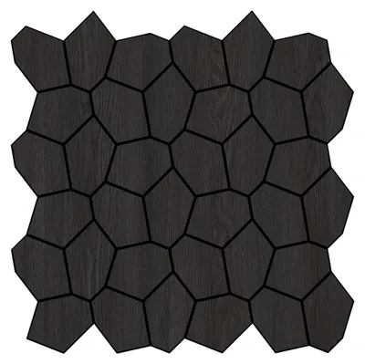 Obrázek produktu pro Samolepicí mozaikové dlaždice, 10 kusů, 30 x 30 cm, Černé