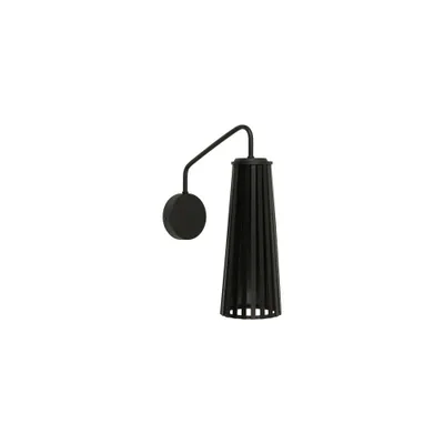 Zdjęcie produktu dla Lampa ścienna kinkiet LED Nowodvorski DOVER czarny, sklejka 9266
