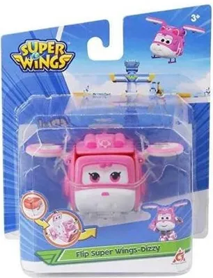 Obrázek produktu pro Super Wings robot transformer Dizzy letadlo 10cm