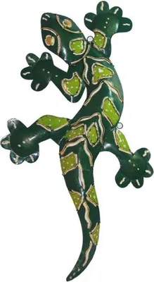 Produktbild von Deko-Gekko aus Metall, 2 Größen erhältlich, Grösse:ca. 50 cm