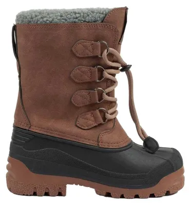 Image de Lee Cooper - Bottes de neige pour enfants, cuir PP11989 (32 EU) (marron)